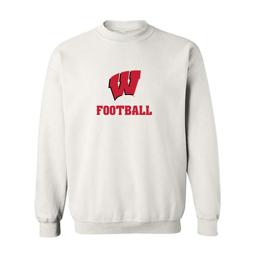 Wisconsin - NCAA Football : Thomas Heiberger - Classic Shersey Crewneck Sweatshirt-0