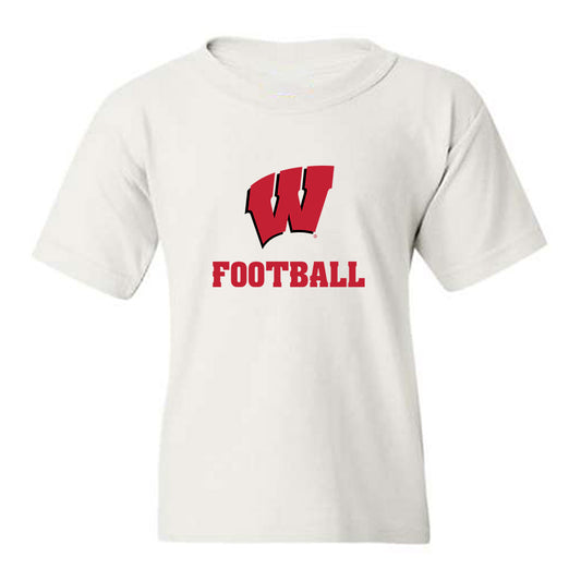 Wisconsin - NCAA Football : Jackson Acker - Classic Shersey Youth T-Shirt-0