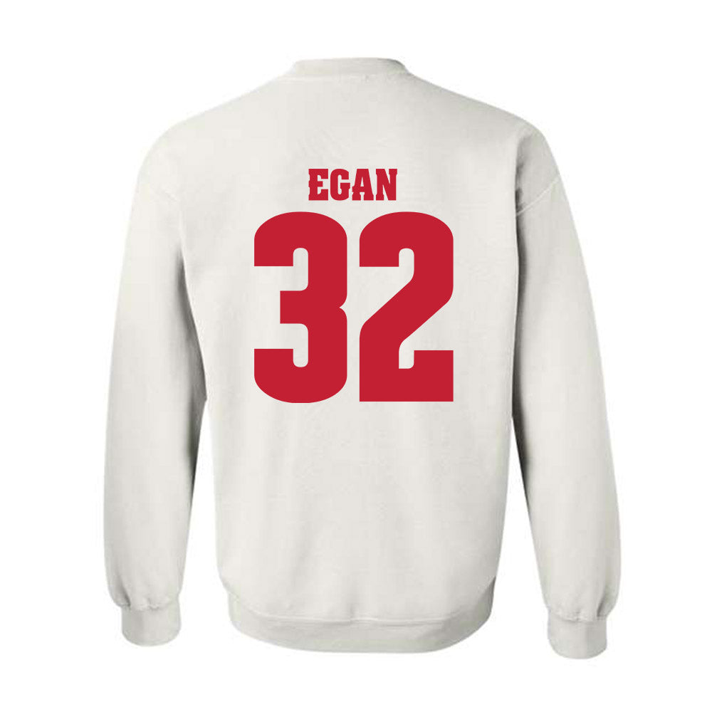 Wisconsin - NCAA Women's Volleyball : Grace Egan - Classic Shersey Crewneck Sweatshirt-1