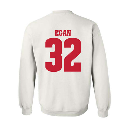 Wisconsin - NCAA Women's Volleyball : Grace Egan - Classic Shersey Crewneck Sweatshirt-1