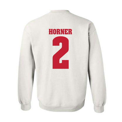 Wisconsin - NCAA Women's Volleyball : Addy Horner - Classic Shersey Crewneck Sweatshirt-1