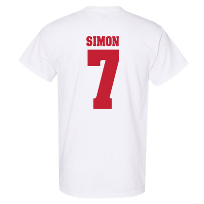 Wisconsin - NCAA Women's Volleyball : Kristen Simon - Classic Shersey T-Shirt-1
