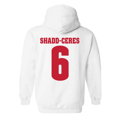 Wisconsin - NCAA Women's Volleyball : Trinity Shadd-Ceres - Classic Shersey Hooded Sweatshirt-1