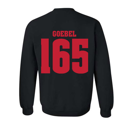 Wisconsin - NCAA Wrestling : Cody Goebel - Classic Shersey Crewneck Sweatshirt-1