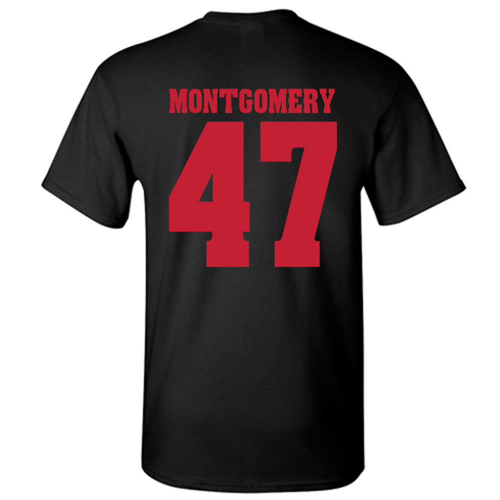 Wisconsin - NCAA Men's Ice Hockey : Blake Montgomery - Classic Shersey T-Shirt-1