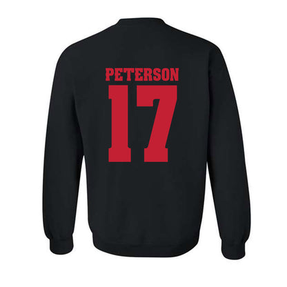 Wisconsin - NCAA Football : Darryl Peterson - Classic Shersey Crewneck Sweatshirt-1