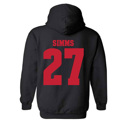 Wisconsin - NCAA Women's Ice Hockey : Kirsten Simms - Classic Shersey Hooded Sweatshirt-1