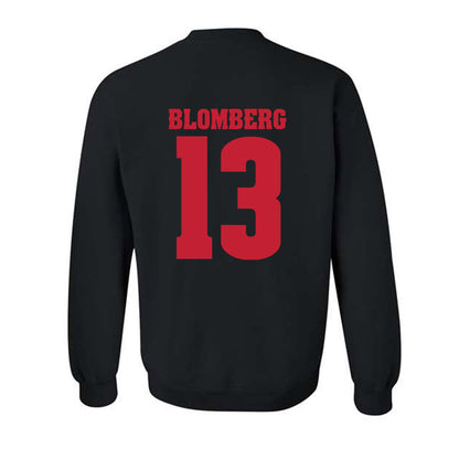 Wisconsin - NCAA Softball : Addison Blomberg - Classic Shersey Crewneck Sweatshirt-1