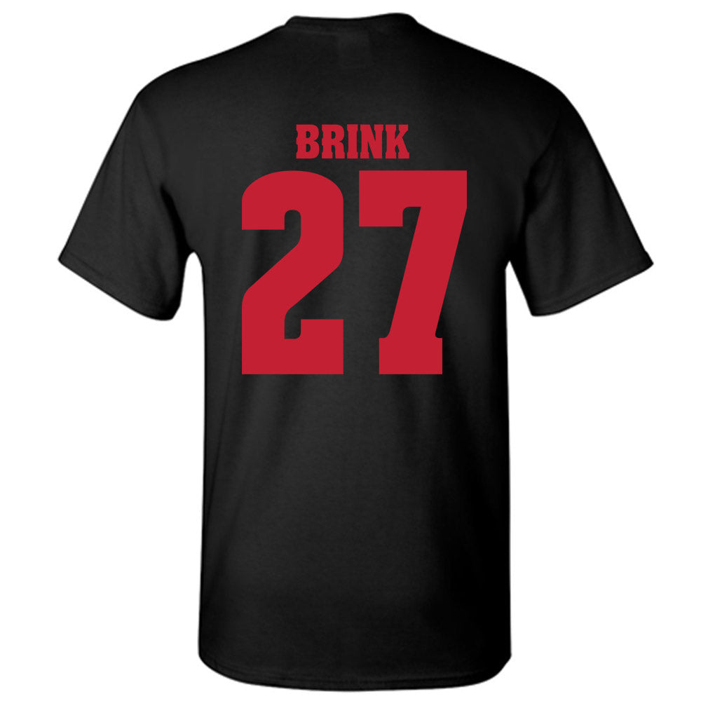 Wisconsin - NCAA Men's Ice Hockey : Finn Brink - Classic Shersey T-Shirt-1