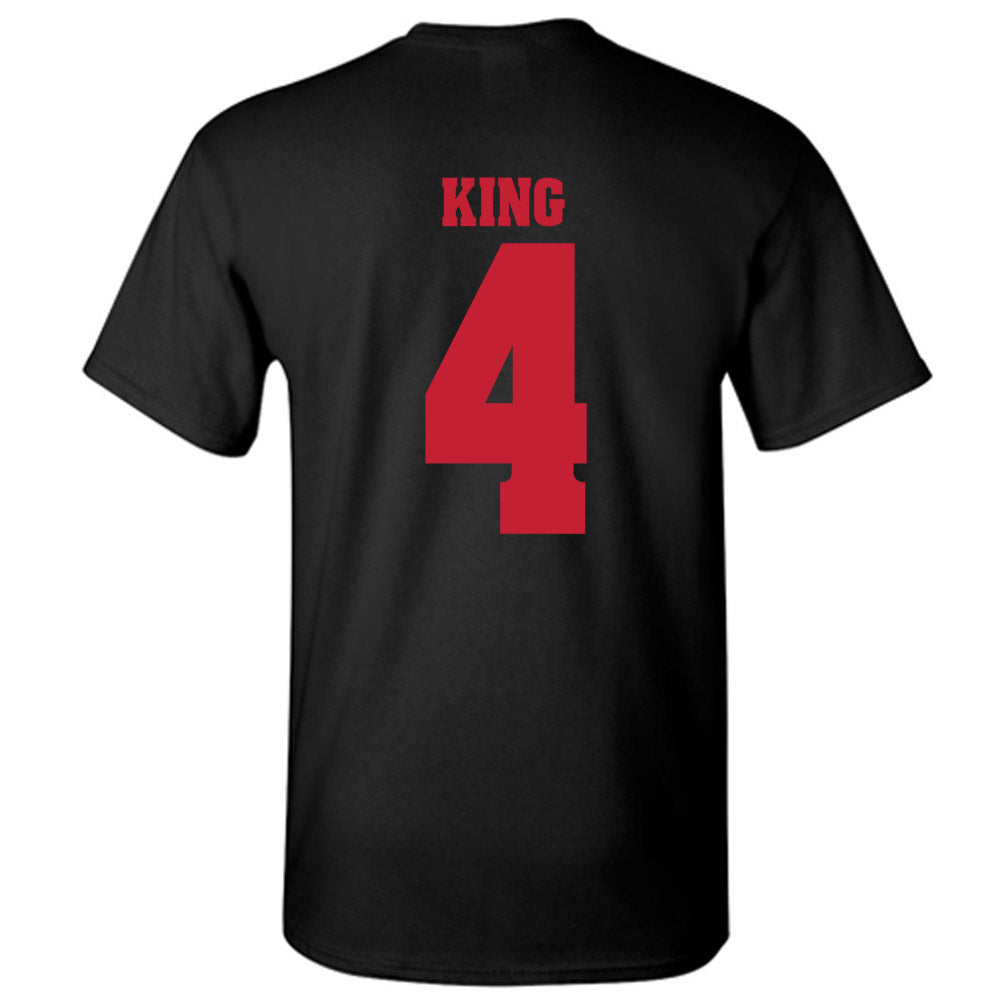 Wisconsin - NCAA Softball : Emma King - Classic Shersey T-Shirt-1