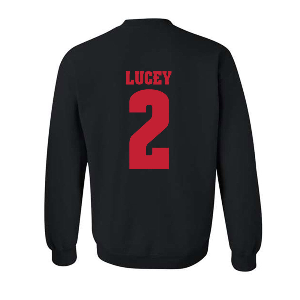 Wisconsin - NCAA Softball : Danielle Lucey - Classic Shersey Crewneck Sweatshirt-1