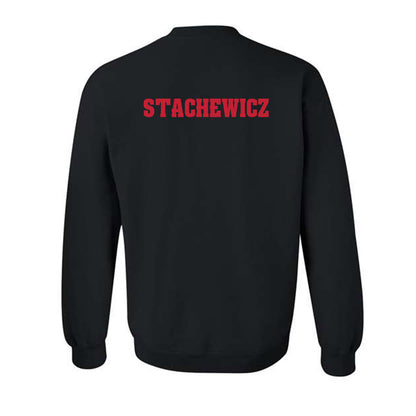 Wisconsin - NCAA Men's Cross Country : Bryce Stachewicz - Classic Shersey Crewneck Sweatshirt-1
