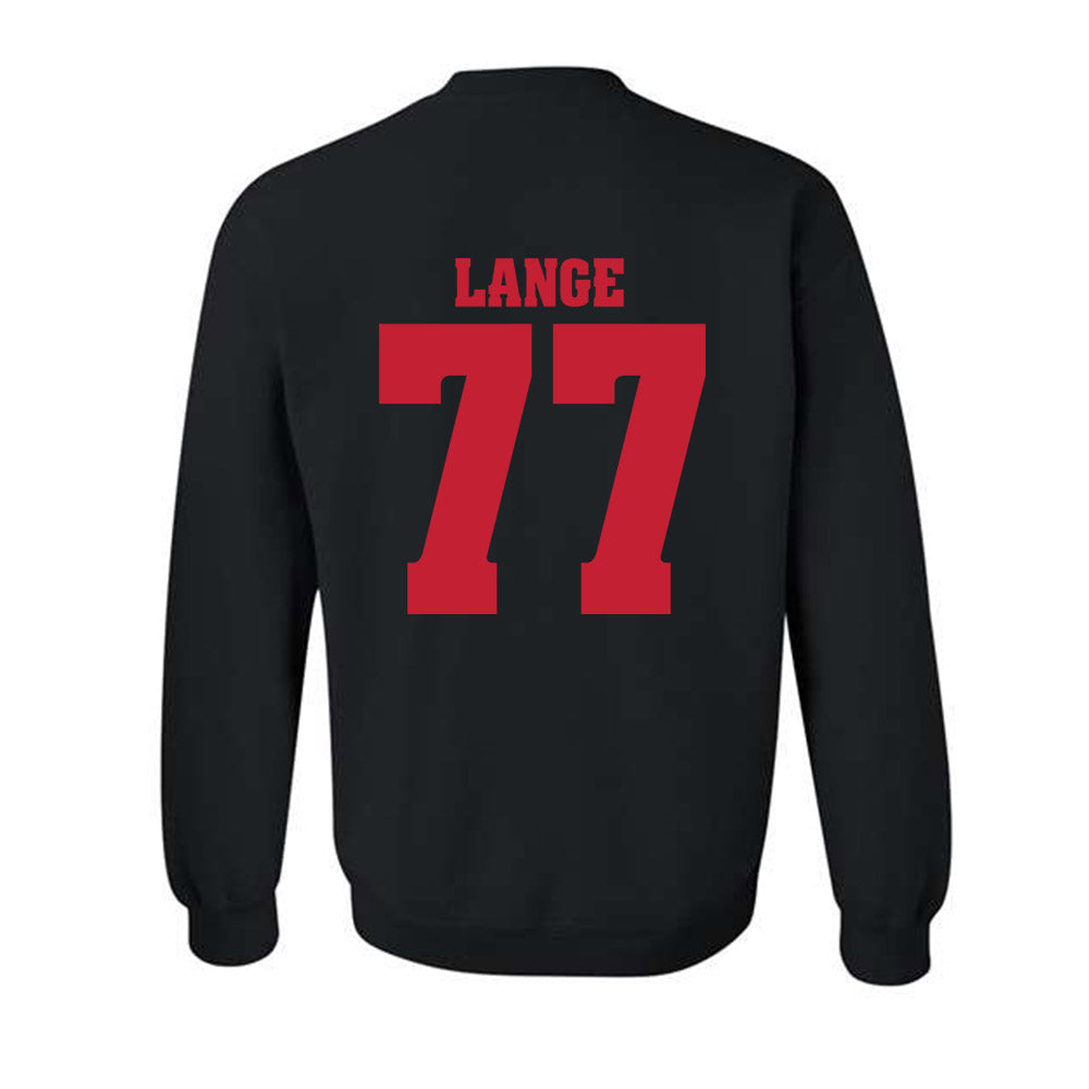 Wisconsin - NCAA Football : Peyton Lange - Classic Shersey Crewneck Sweatshirt-1