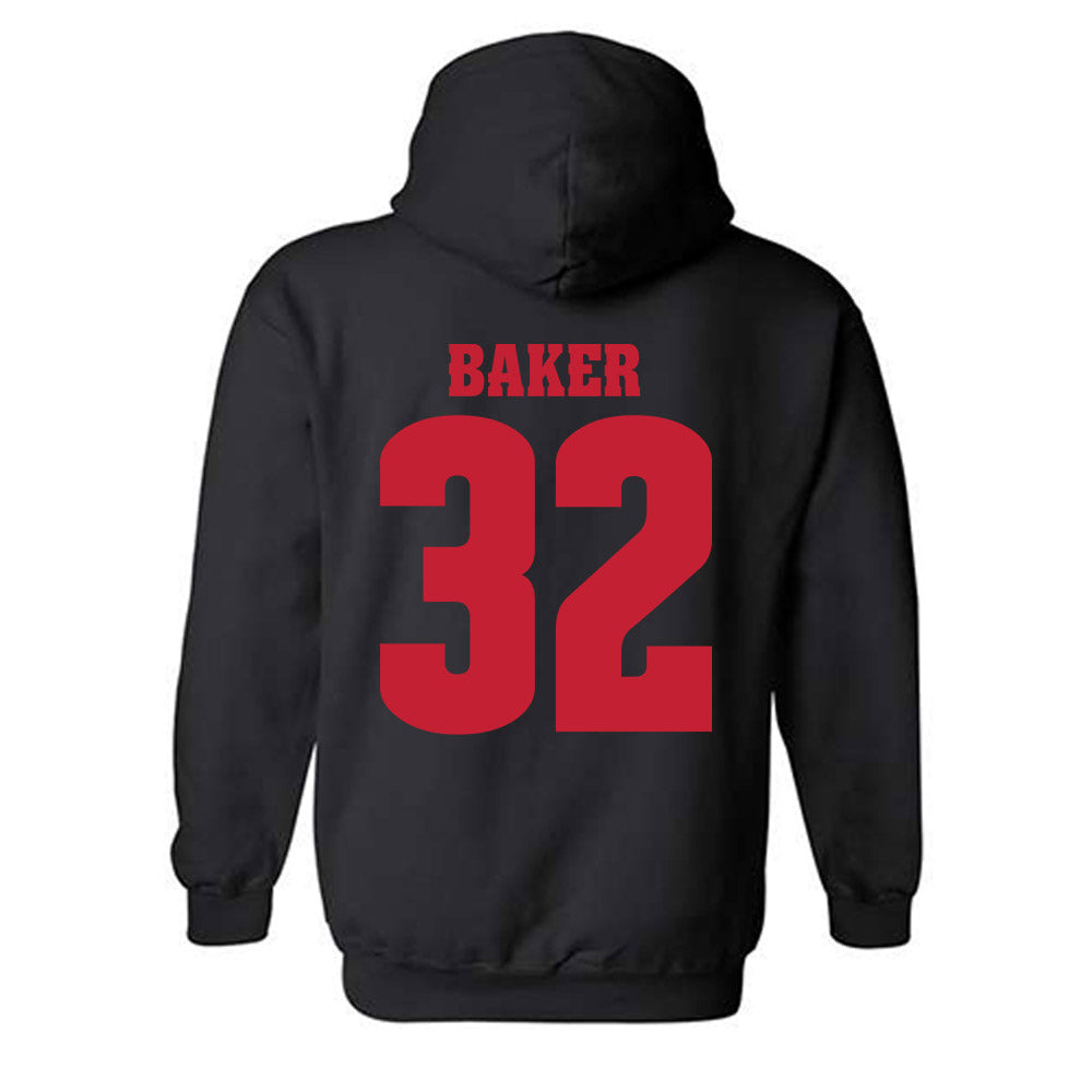Wisconsin - NCAA Women's Ice Hockey : Chloe Baker - Classic Shersey Hooded Sweatshirt-1