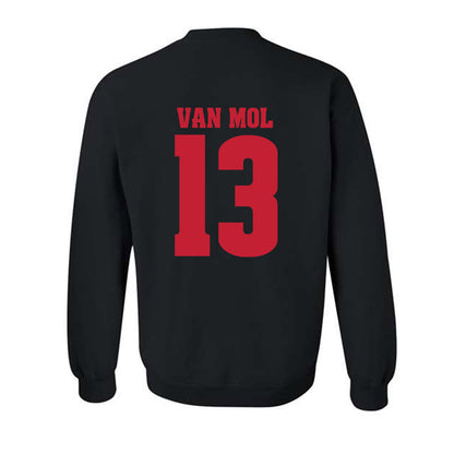 Wisconsin - NCAA Men's Soccer : Arien van Mol - Classic Shersey Crewneck Sweatshirt-1