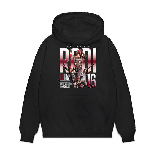 South Carolina - NCAA Softball : Arianna Rodi - Collage Premium Hooded Sweatshirt-0