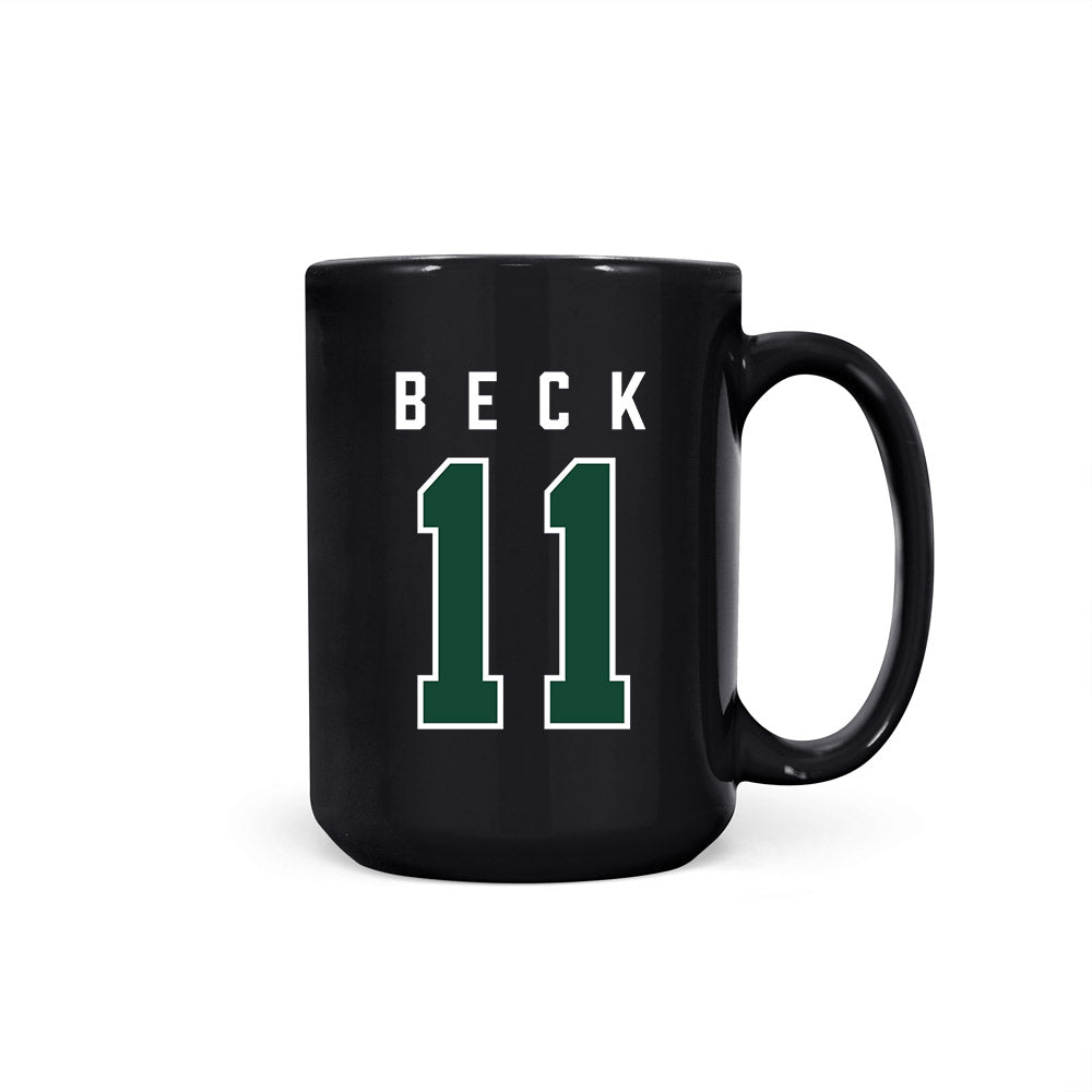Miami - NCAA Football : Carson Beck - Coffee Mug-0