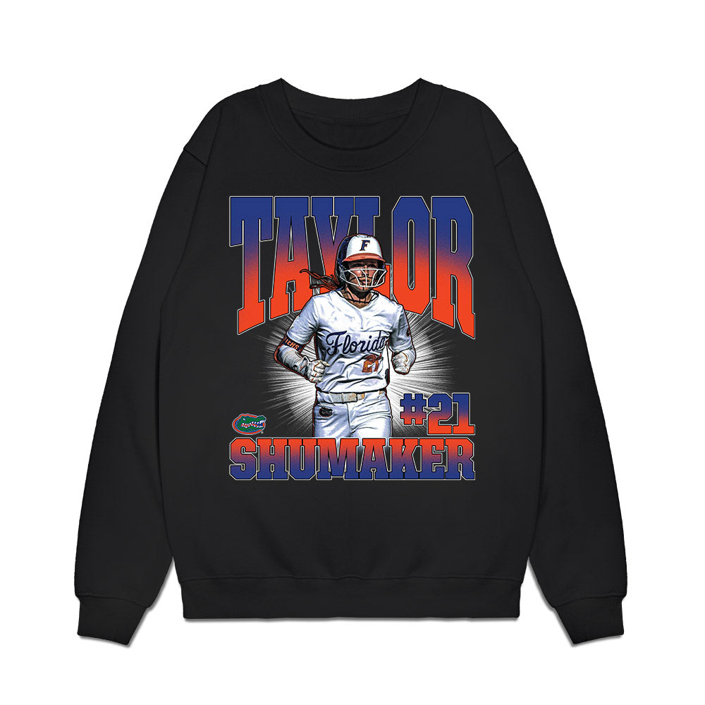 Florida - NCAA Softball : Taylor Shumaker - Collage Premium Crewneck Sweatshirt-0