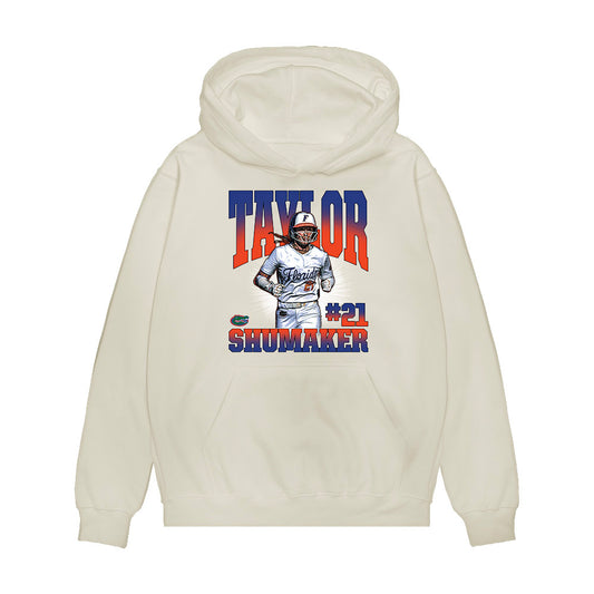 Florida - NCAA Softball : Taylor Shumaker - Collage Premium Hooded Sweatshirt-0