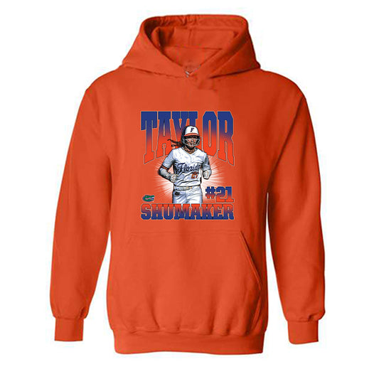 Florida - NCAA Softball : Taylor Shumaker - Collage Hooded Sweatshirt-0