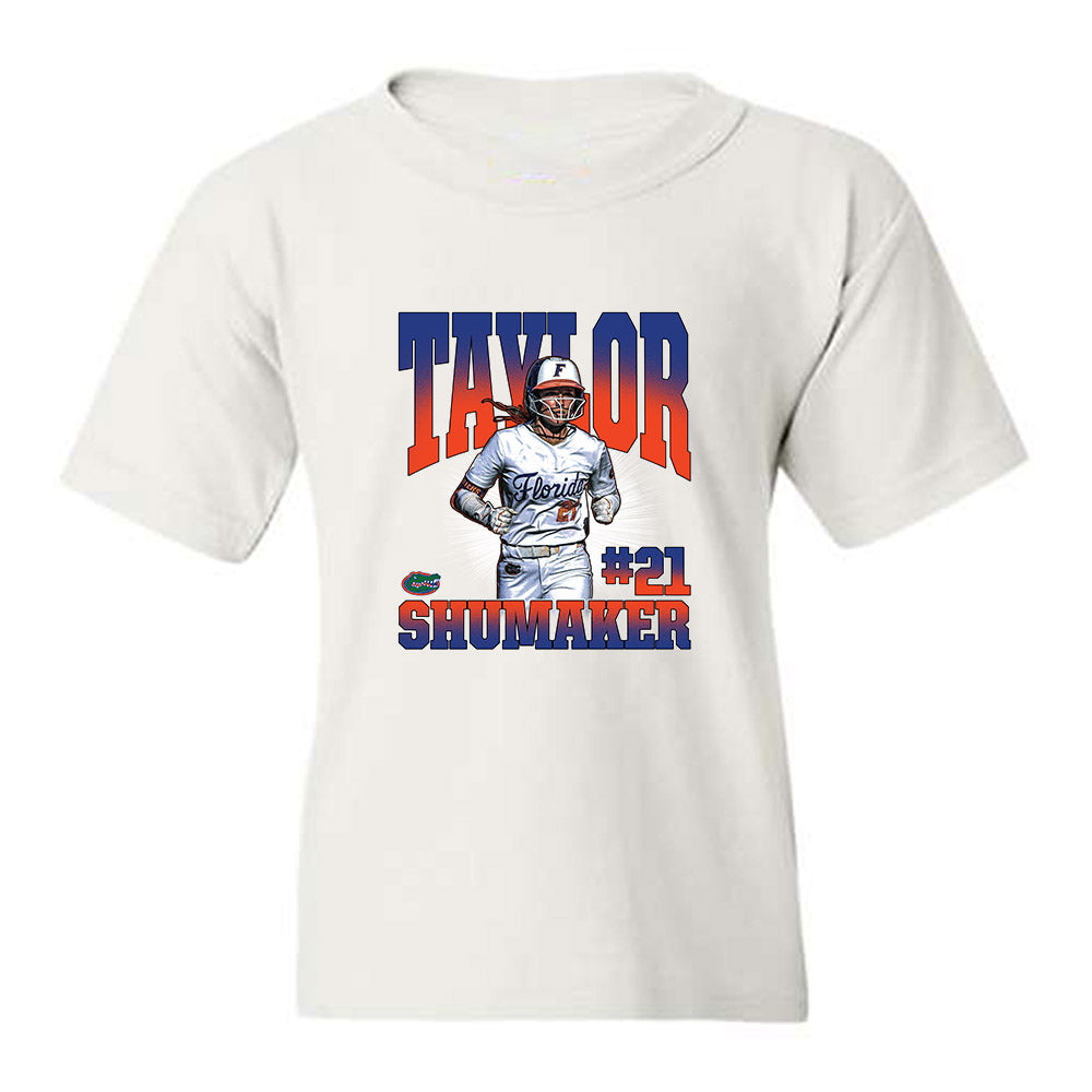 Florida - NCAA Softball : Taylor Shumaker - Collage Youth T-Shirt-0