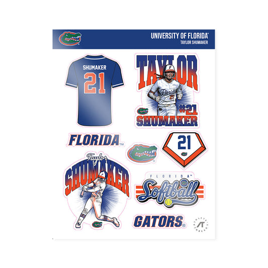 Florida - NCAA Softball : Taylor Shumaker - Sticker Sheet-0