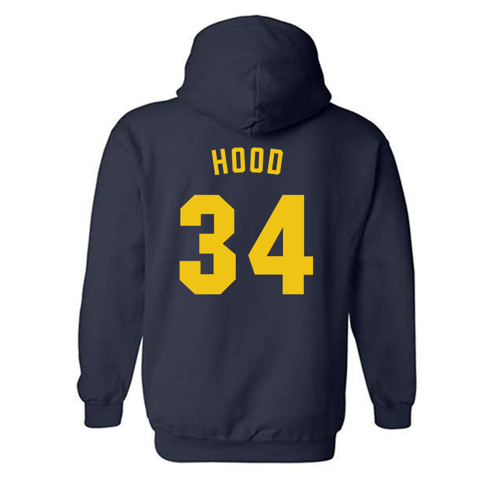 Michigan - NCAA Football : Jaydon Hood - Classic Shersey Hooded Sweatshirt-1
