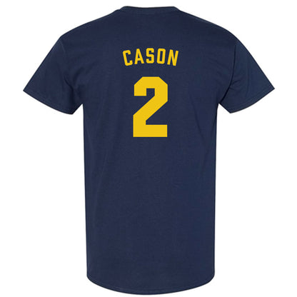 Michigan - NCAA Men's Basketball : Lorenzo Cason - Classic Shersey T-Shirt-1