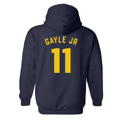 Michigan - NCAA Men's Basketball : Roddy Gayle Jr - Classic Shersey Hooded Sweatshirt-1