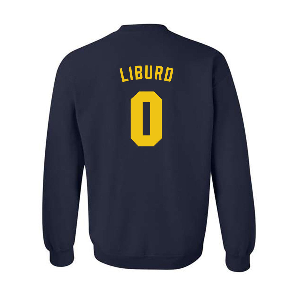 Michigan - NCAA Men's Basketball : Ricky Liburd - Classic Shersey Crewneck Sweatshirt-1