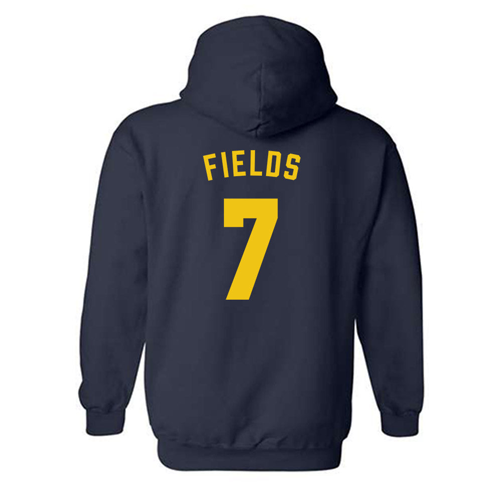 Michigan - NCAA Women's Basketball : Jessica Fields - Classic Shersey Hooded Sweatshirt-1