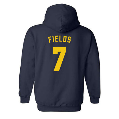 Michigan - NCAA Women's Basketball : Jessica Fields - Classic Shersey Hooded Sweatshirt-1