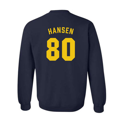 Michigan - NCAA Football : Hogan Hansen - Classic Shersey Crewneck Sweatshirt-1