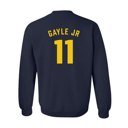 Michigan - NCAA Men's Basketball : Roddy Gayle Jr - Classic Shersey Crewneck Sweatshirt-1