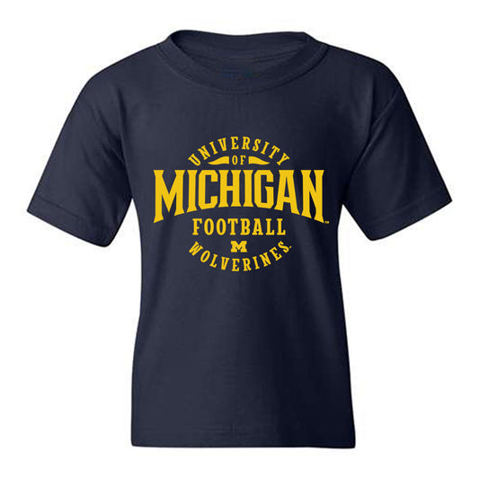 Michigan - NCAA Football : Connor Jones - Classic Shersey Youth T-Shirt-0