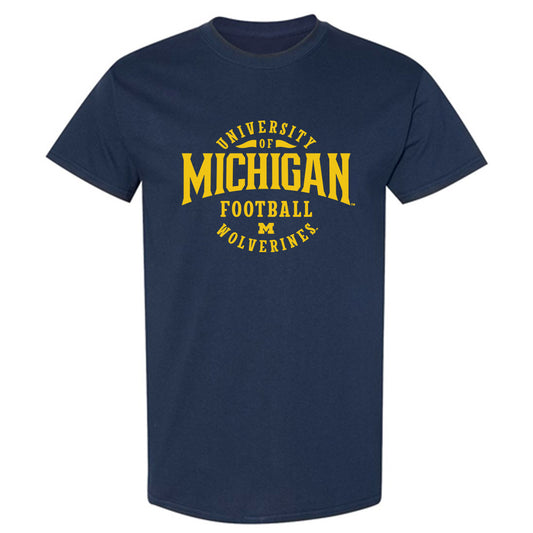 Michigan - NCAA Football : TJ Guy - Classic Shersey T-Shirt-0