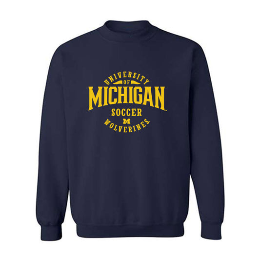 Michigan - NCAA Men's Soccer : Patrick OToole - Classic Shersey Crewneck Sweatshirt-0