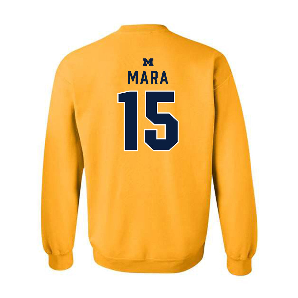 Michigan - NCAA Men's Basketball : Aday Mara - Classic Shersey Crewneck Sweatshirt-1