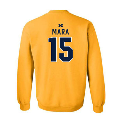 Michigan - NCAA Men's Basketball : Aday Mara - Classic Shersey Crewneck Sweatshirt-1