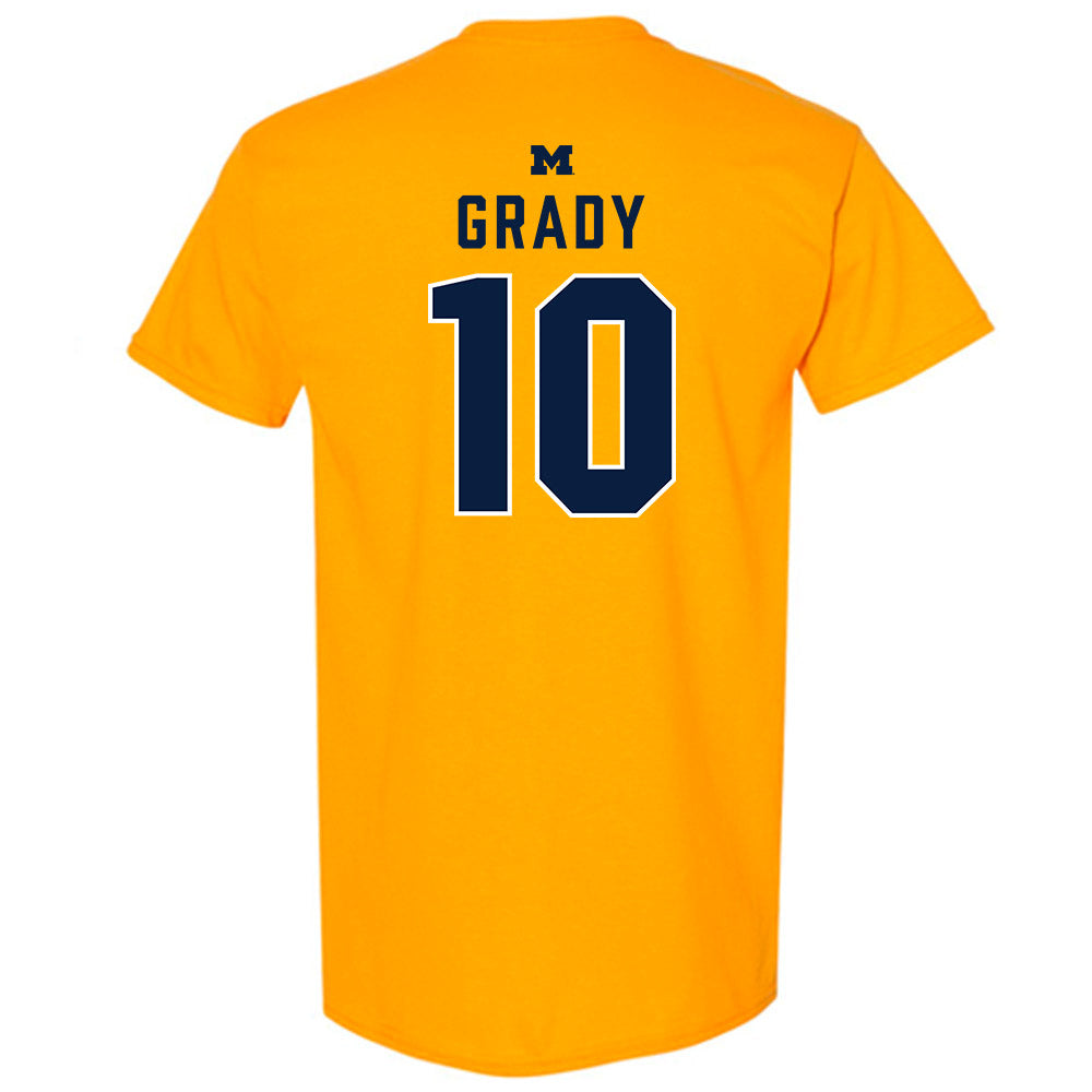 Michigan - NCAA Men's Basketball : Winters Grady - Classic Shersey T-Shirt-1