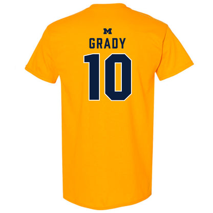 Michigan - NCAA Men's Basketball : Winters Grady - Classic Shersey T-Shirt-1