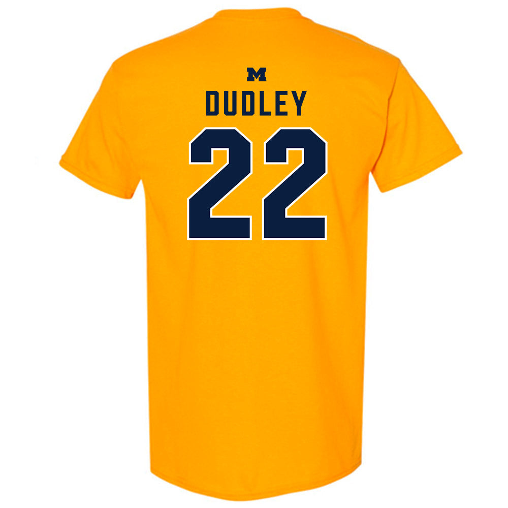 Michigan - NCAA Women's Basketball : Kendall Dudley - Classic Shersey T-Shirt-1