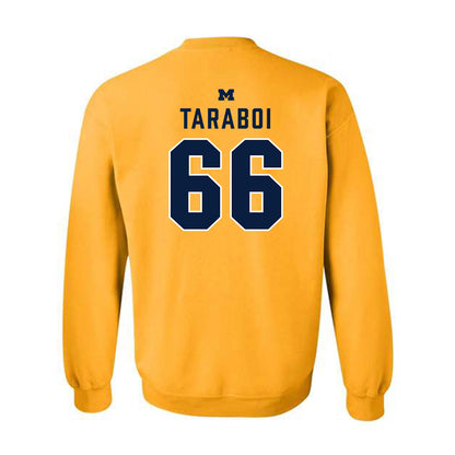 Michigan - NCAA Football : Dan Taraboi - Classic Shersey Crewneck Sweatshirt-1