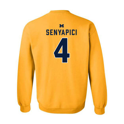 Michigan - NCAA Women's Volleyball : Ece Senyapici - Classic Shersey Crewneck Sweatshirt-1