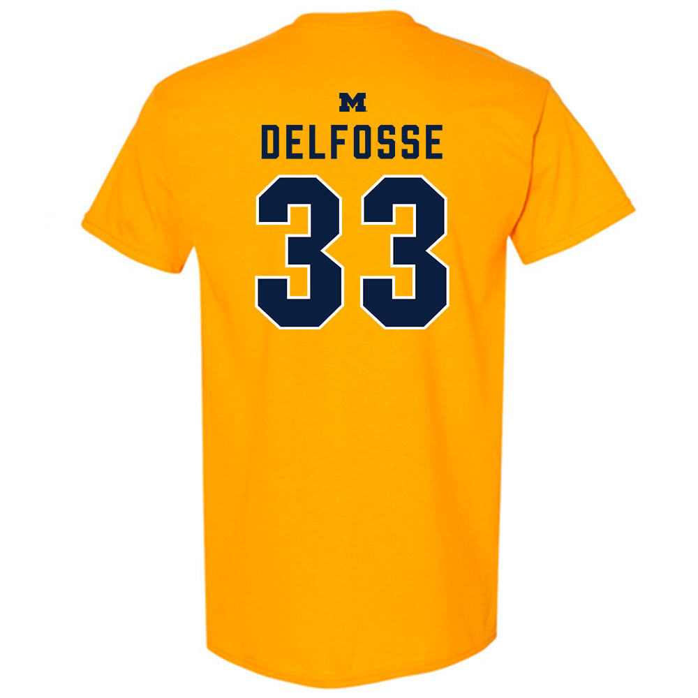 Michigan - NCAA Women's Basketball : Te'Yala Delfosse - Classic Shersey T-Shirt-1