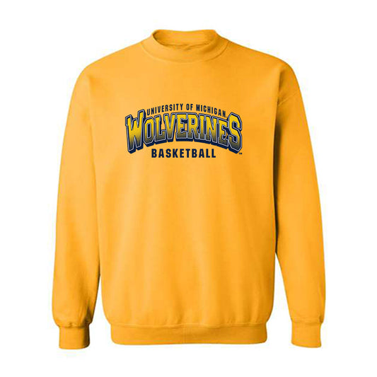 Michigan - NCAA Women's Basketball : Macy Brown - Classic Shersey Crewneck Sweatshirt-0