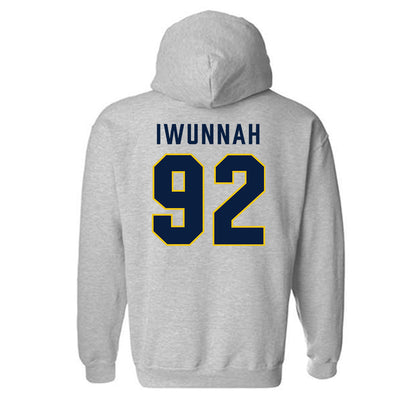 Michigan - NCAA Football : Ike Iwunnah - Classic Shersey Hooded Sweatshirt-1