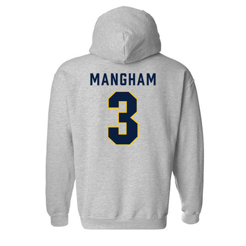 Michigan - NCAA Football : Jaden Mangham - Classic Shersey Hooded Sweatshirt-1
