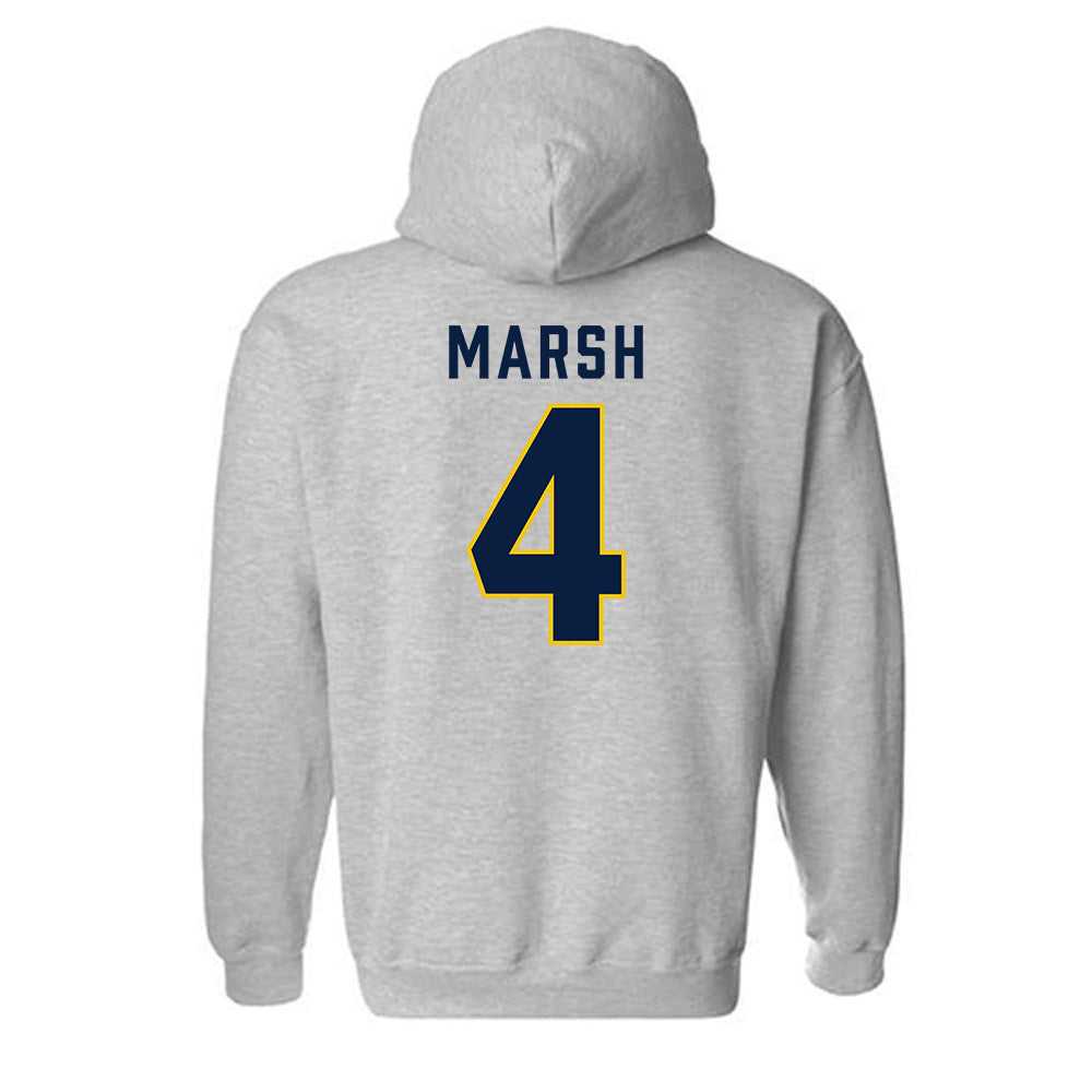Michigan - NCAA Football : Andrew Marsh - Classic Shersey Hooded Sweatshirt-1
