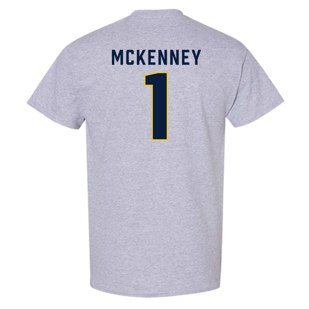Michigan - NCAA Men's Basketball : Trey McKenney - Classic Shersey T-Shirt-1